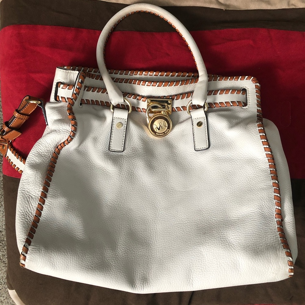 White Michael kors purse